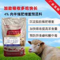 育肥羊吃啥饲料长的快 利斯特肉羊预混料
